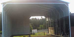 Boxed Eve Style Boxed Eave with End Openings (Front Side)