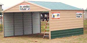 Residential Style Residential Style Carport with Gable end